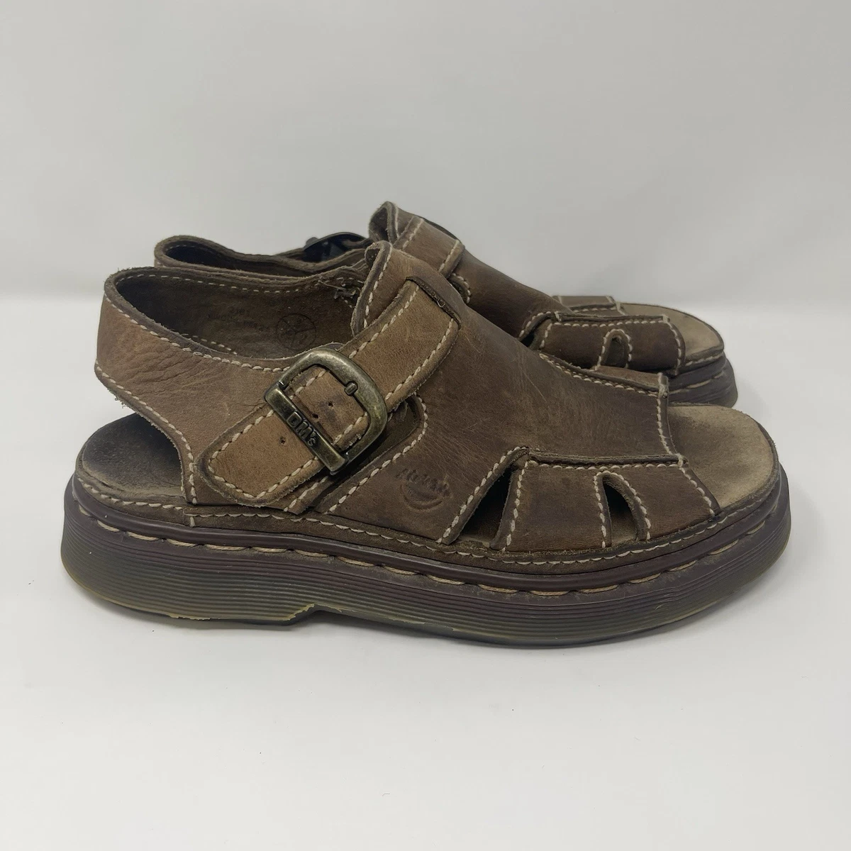 Dr. Martens Leather Upper Fisherman Sandals for Men for sale  display picture 3