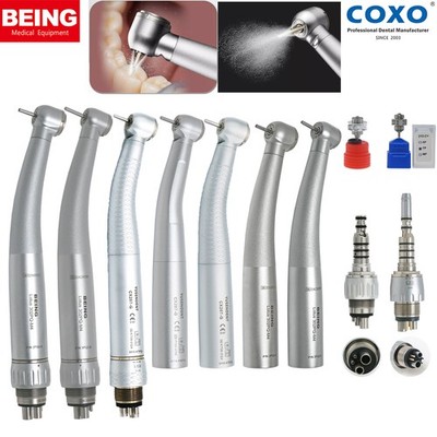 US BEING COXO Dental Fiber Optic High Speed Handpiece LED KaVo MULTIflex M4 6Pin