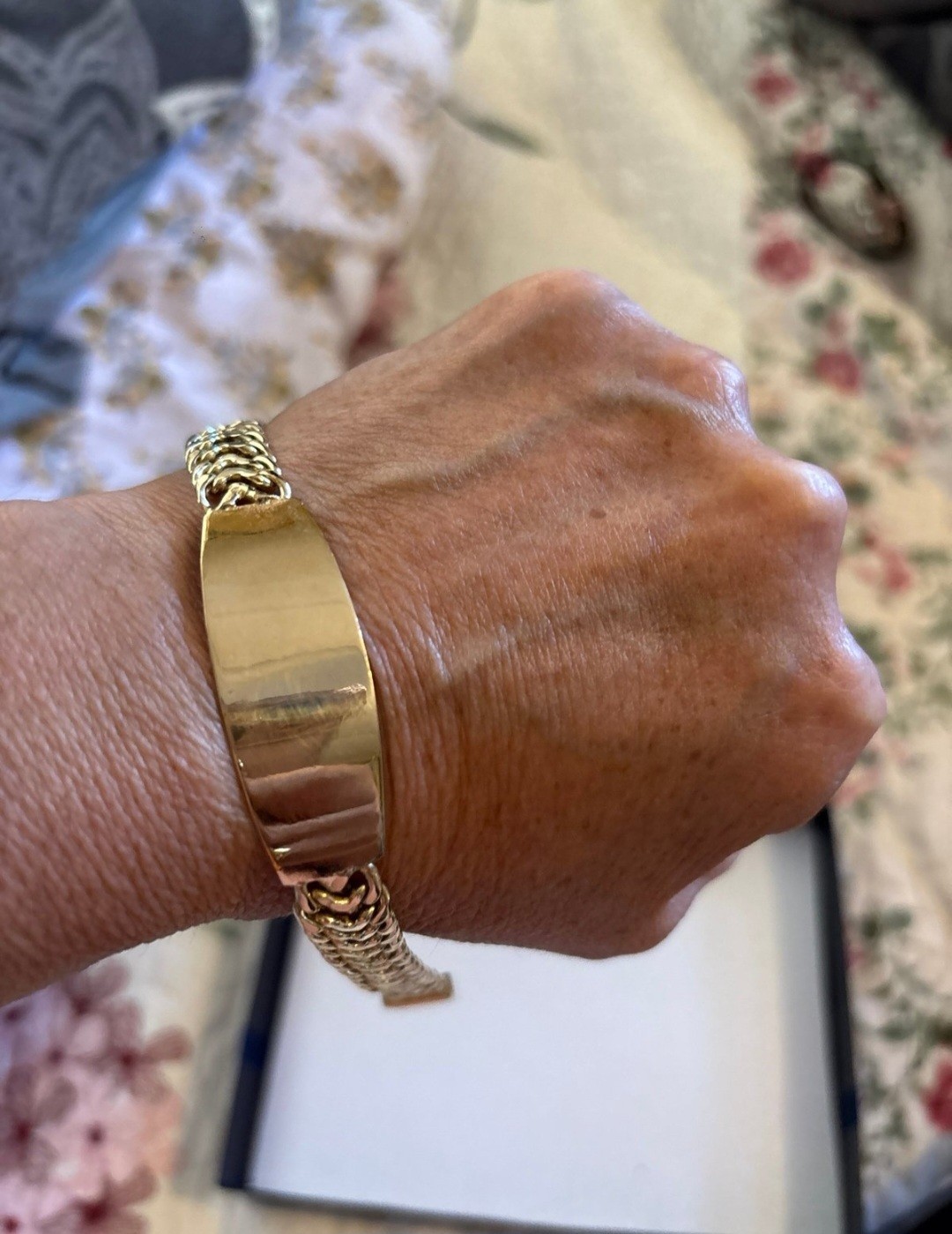 10k Gold Braclet Solid - image 6