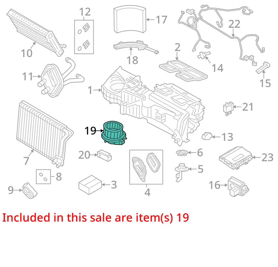 BMW 330i 2017 calefacción aire acondicionado motor OEM 64 k millas - LKQ395268432 Foto 4 de 4