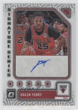 2023-24 Panini Donruss Optic Signature Series Dalen Terry #SS-TER Auto 0t7d