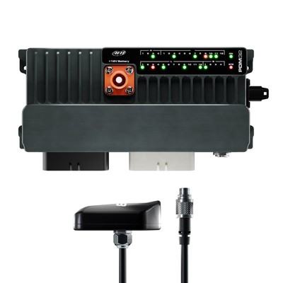 AiM PDM32 Advanced PDM/Datenlogger - mit 4m GPS (Dach) + keine Anzeigeoption
