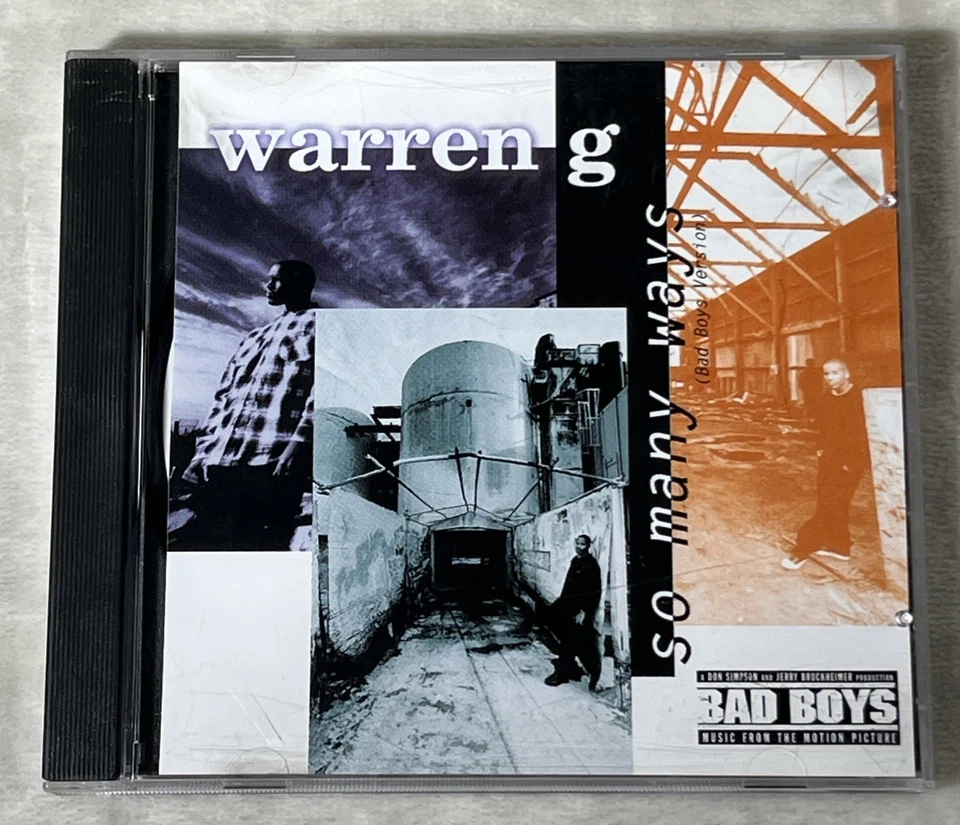 Warren G So Many Ways Bad Boys Version CD Single 1995 Violator Rush Promo Foto 4 de 4