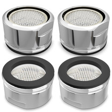 4Pcs Bathroom Faucet Aerator Replacement - 15"/16" 24Mm Kitchen Bathroom Sink At