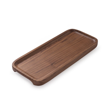 Handcrafted Rectangle Walnut Wood Serving Tray,Perfect Housewarming,Gift