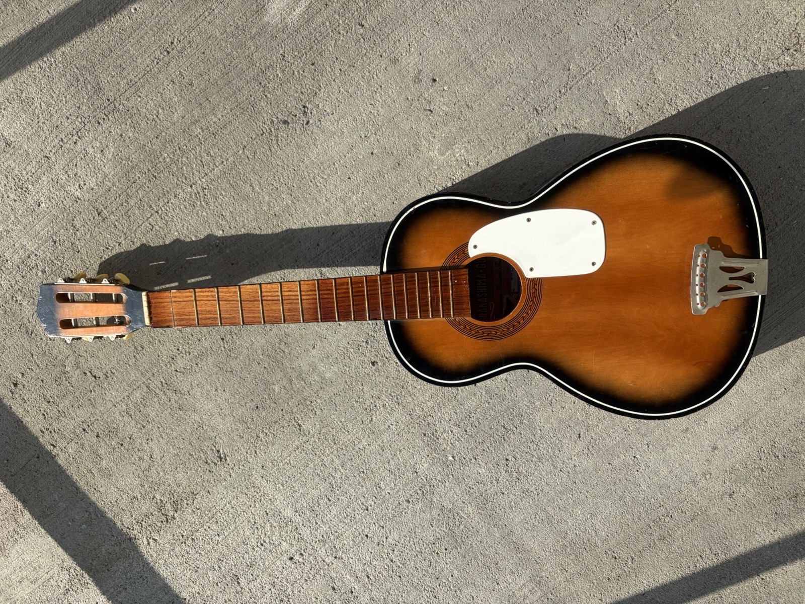 Rare Nakashima 122 6 String Acoustic Guitar 1960