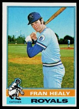 1976 Topps SET-BREAK #394 Fran Healy EX or Better, (HUCK'S)