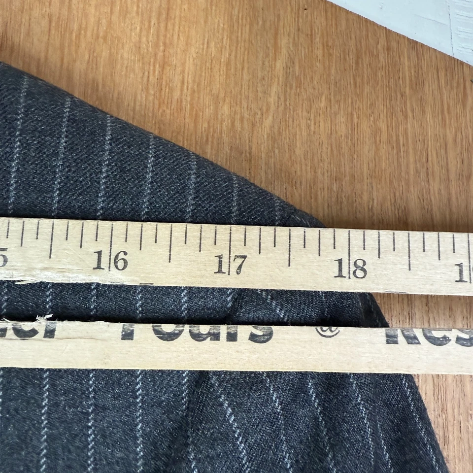 Chester Barrie Traje Chaqueta Para Hombres 42L Gris Rayas 2 Botones Franela Lana Blazer Foto 4 de 4