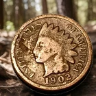 1902 Indian Head Cent Actual Coin Shown - 26