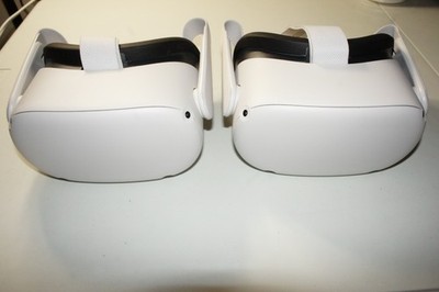 Lot of 2 - Meta Quest 2 256GB Headsets ONLY - Tested and 256GB verified