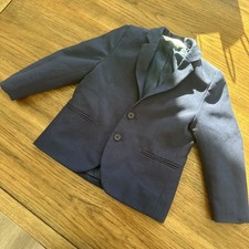 H M Boys Navy Blue Dress Jacket Blazer 3 Toddler Easter Spring Wedding