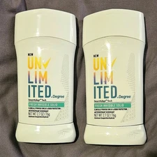 2 Degree Unlimited Antiperspirant Deodorant Fresh Invisible Soild