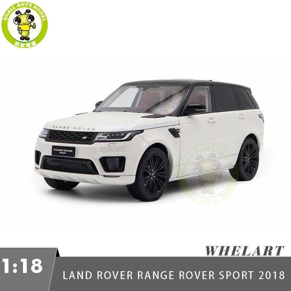 1/18 Whelart Land Rover Range Rover Sport 2018 White Diecast Model