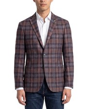 Corneliani Cc Collection Linen-Blend Blazer Men's 50
