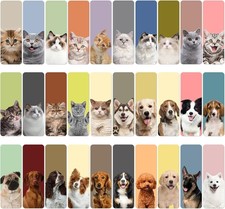 30 PCS Bookmarks for Kids Women Men Cute Paper Book Marks Bulk Book Lovers