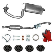 Auspuff + Montagesatz für Toyota Avensis II-Generation T25 2003-2008 110PS 129PS