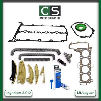 LAND RANGE ROVER 2.0 D INGENIUM ENGINE 204DTD 204DTA TIMING CHAIN KIT WITH SEAL