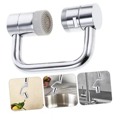 Rotation Faucet Aerator Attachment: All - Angle, 2 - Mode for Sink Faucets