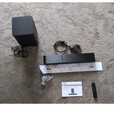 TCL S4210-SW 2.1 Channel Speaker System Wireless Subwoofer DTS Bluetooth