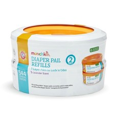 Munchkin  Arm Hammer Diaper Pail Refill Rings, Holds up to 544 Newborn