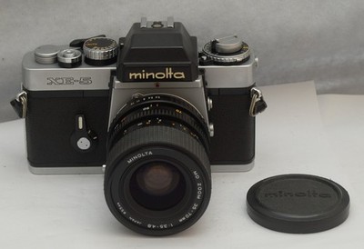Minolta XE-5 Zoom Minolta MD 35/70 3,5-4,8