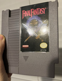 Final Fantasy (Nintendo NES, 1990) Comes w/ Manual - Authentic, Tested, Working