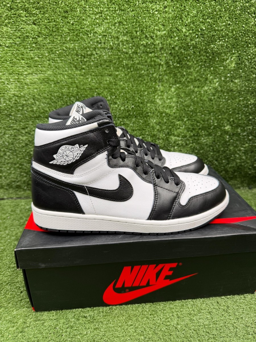 Size 10 - Air Jordan 1 Retro OG 2014 High Black White 887232960780