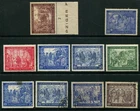 GERMANY - Selection of 'LEIPZIGER MESSER' 1947-48 Mint and Used