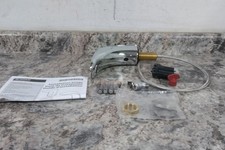 Moen 8553 0.5 GPM 6VDC 1 to 6 In Sensor Range Mid Arc Bathroom Faucet C 