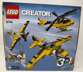 LEGO New Vintage 2009 CREATOR: Propeller Power 6745 Sealed Unopened Box