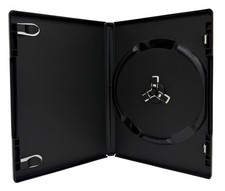 ULTRA PREMIUM STANDARD Black Single DVD Cases 14MM 76g 100 New Material Lot
