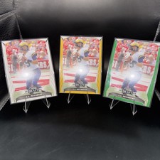 JJ McCarthy Rookie Lot - 3 Cards - Michigan  Leaf Draft 2023