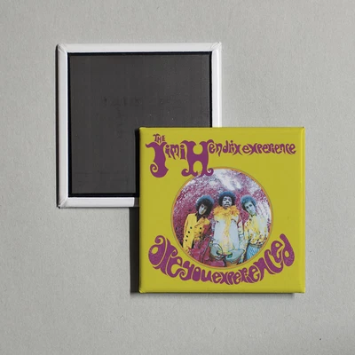 Jimi Hendrix - Are You Experienced Album Cover Locker Fridge Magnet
