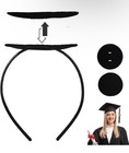Graduation Cap Headband Secures Your Grad Cap Upgrade Insert Hairstyle Hat Acces