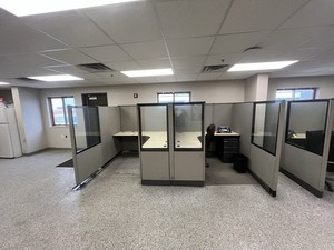 Side By Side Office Cubicle!