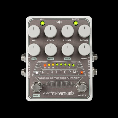 Electro-Harmonix EHX Platform Stereo Compressor/Limiter Guitar Effects Pedal