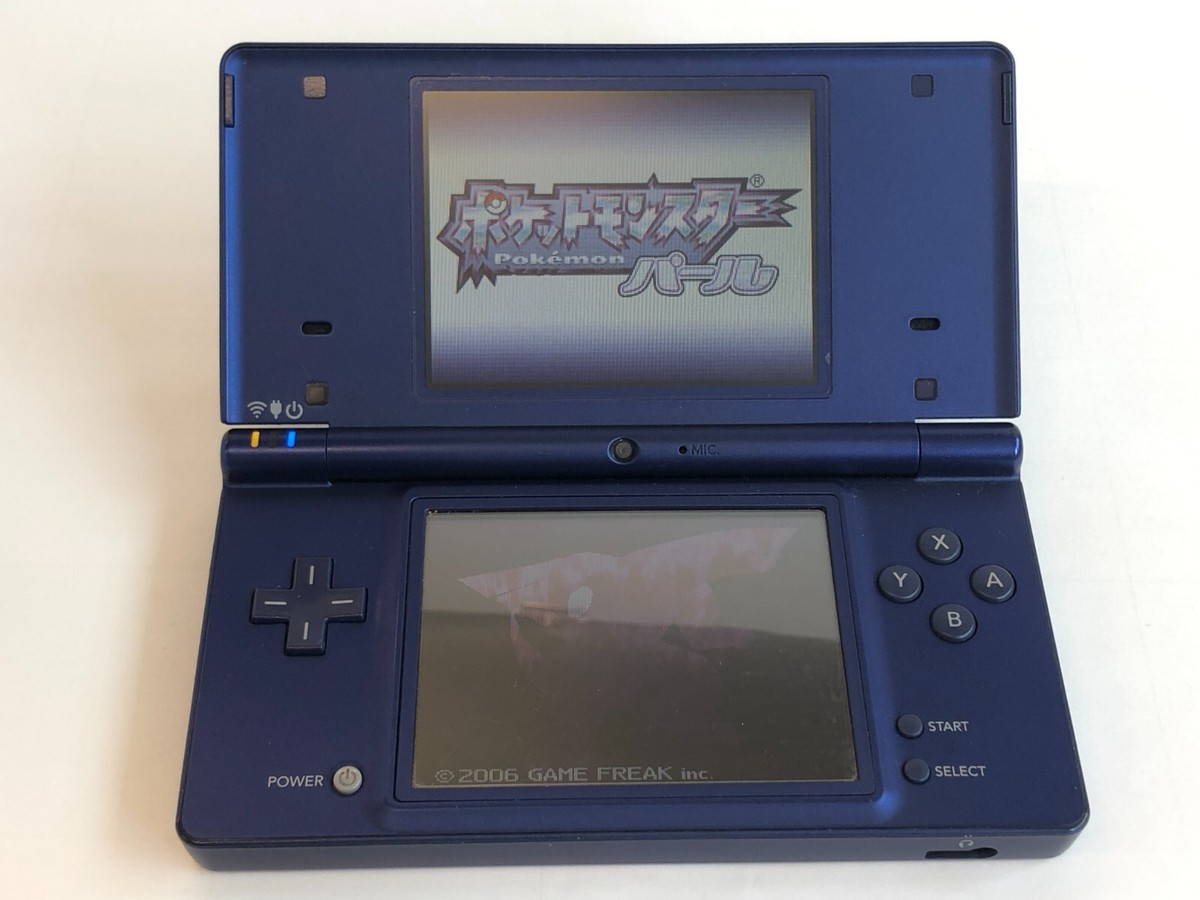 Nintendo DSi Launch Edition Metallic Blue Handheld System