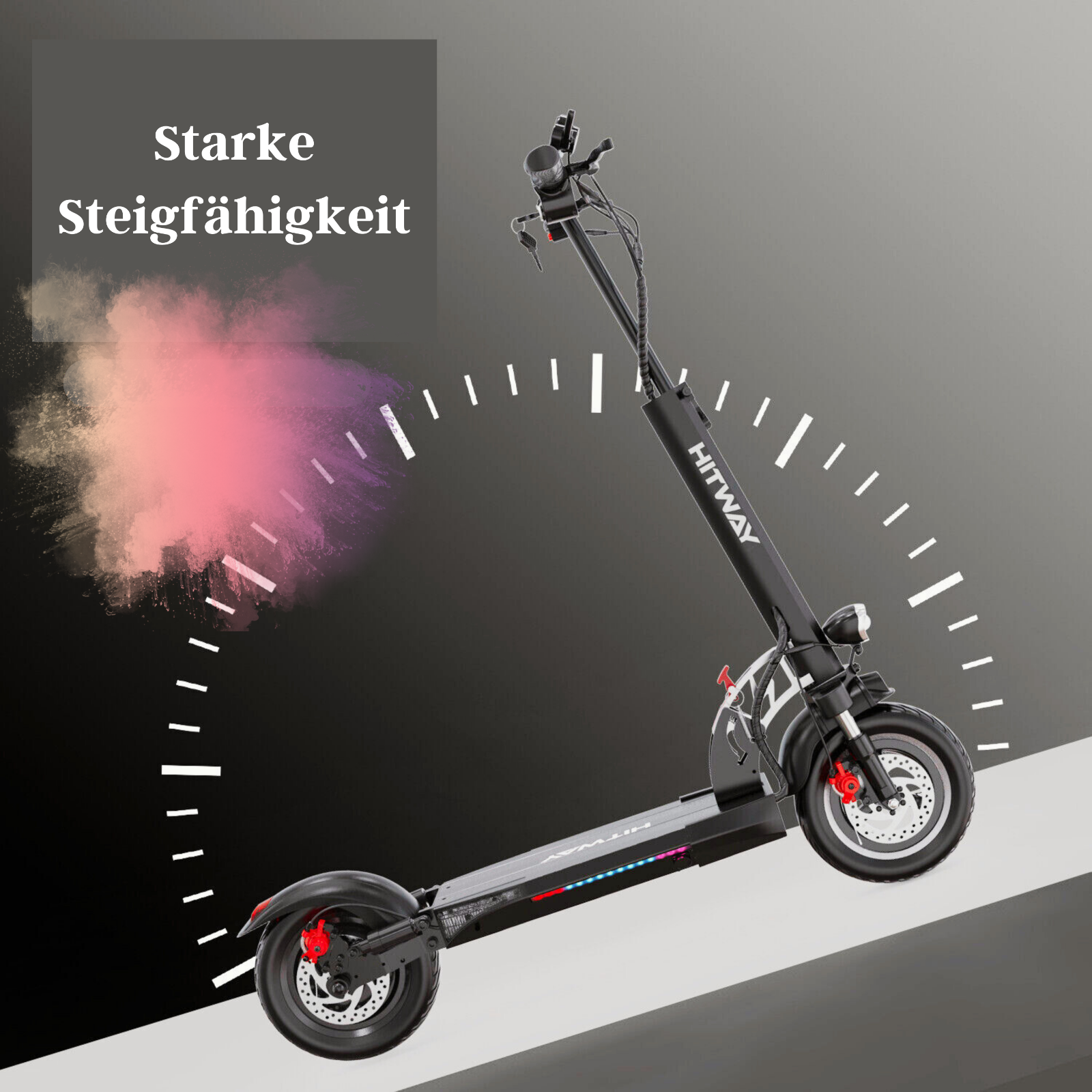 EScooter HITWAY mit Straßenzulassung Elektroroller ABE Escooter 500W