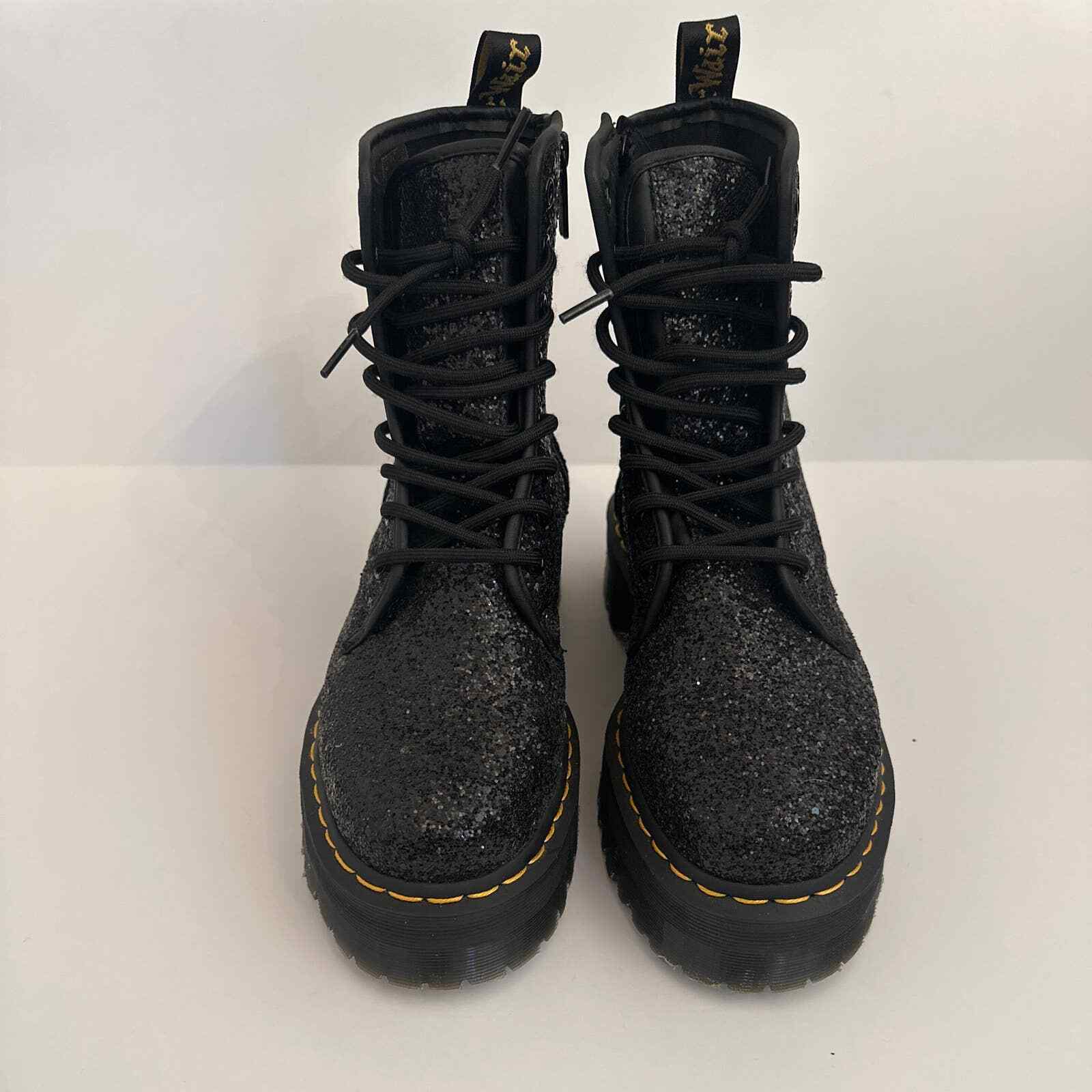 *RARE* Dr. Martens Jadon Glitter Platform Size 9 Womens eBay
