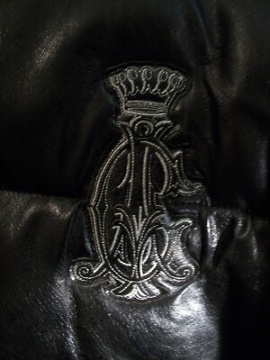 Christian Audigier Black Leather Jacket w/Hood RN119418 | eBay