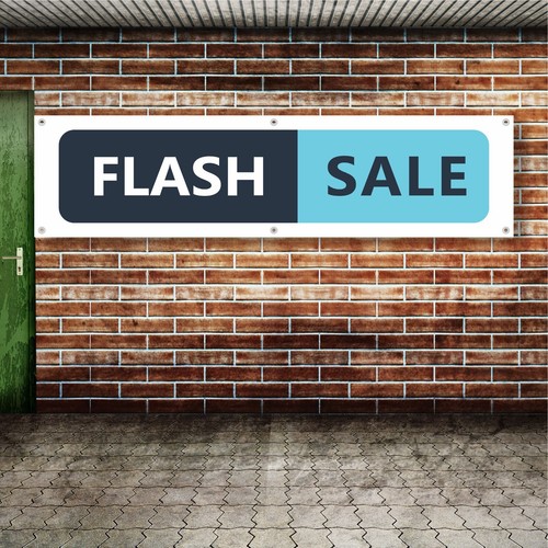 Flash Sale Banner PVC EBSL - 039 Indoor Store Werbung Outdoor Qualität Beschilderung - Bild 2 von 10