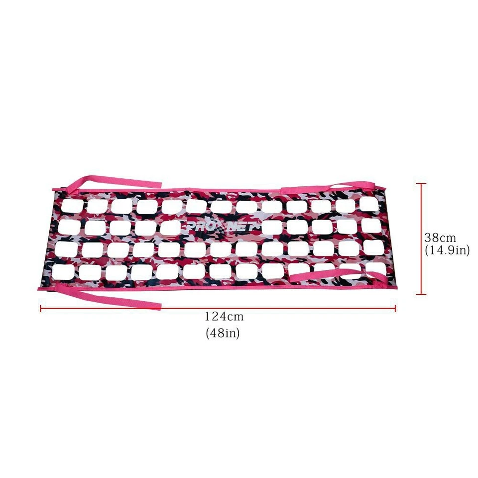 Red de puerta trasera ARMY-Rosa ProNet tamaño mediano camioneta pickup para Toyota NISSAN GMC Dodge. Foto 4 de 4