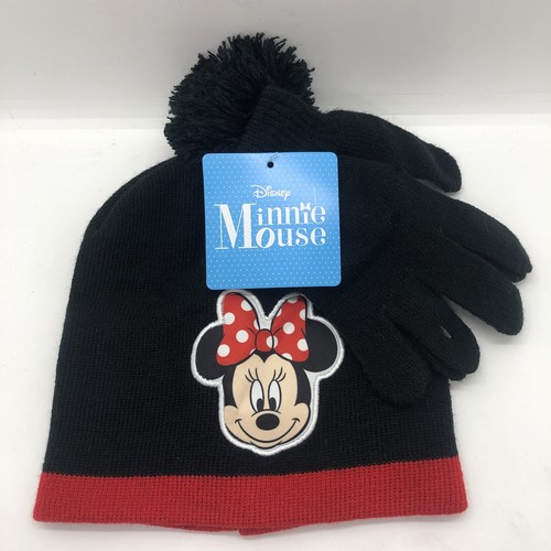 Disney Minnie Mouse Beanie Hat and 