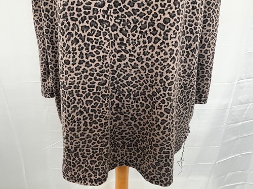 Primark long sleeve top size 14/16 animal print polyester blend womens - Picture 3 of 8