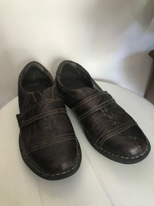 clarks black leather cuir noir