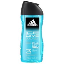 Adidas Men Ice Drive 3 in1 Gel Hair Body Face 