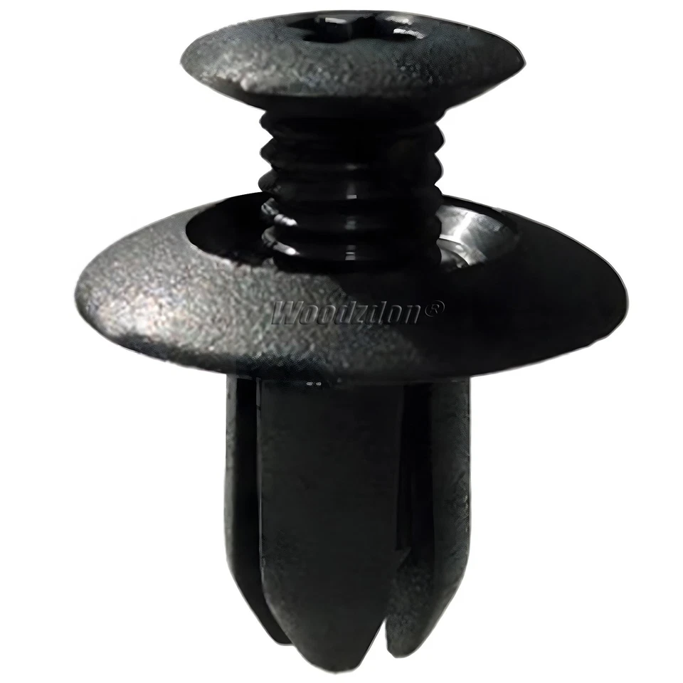 50pcs Front Bumper Grille Plastic Retainer Push Rivet Fits For Hyundai Accent Foto 2 de 4