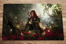 Yenna Redtooth Regent Trading Card Game MTG Playmat TCG CCG Mat Mat Free Bag