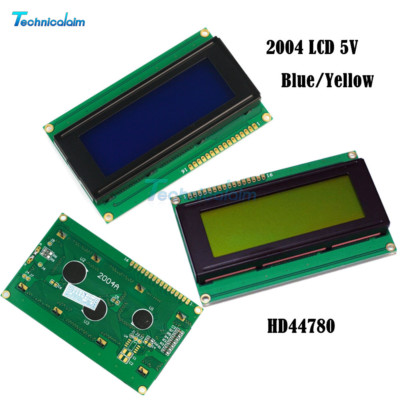 2004 20x4 Character LCD Display Module 2004 LCD Blue/Yellow Blacklight HD44780