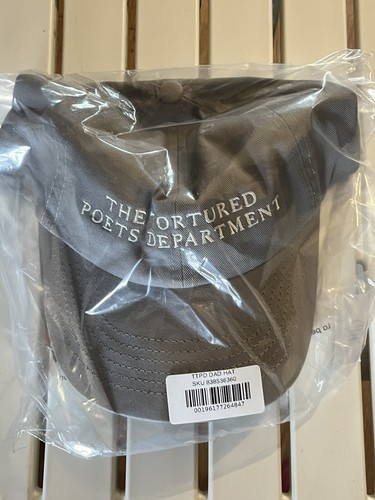 Cappello papà grigio The Tortured Poets Department - Taylor Swift - Ufficiale - SPEDIZIONE VELOCE - Foto 3 di 5